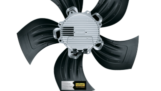 HyBlade axial fans for ventilation and air conditioning