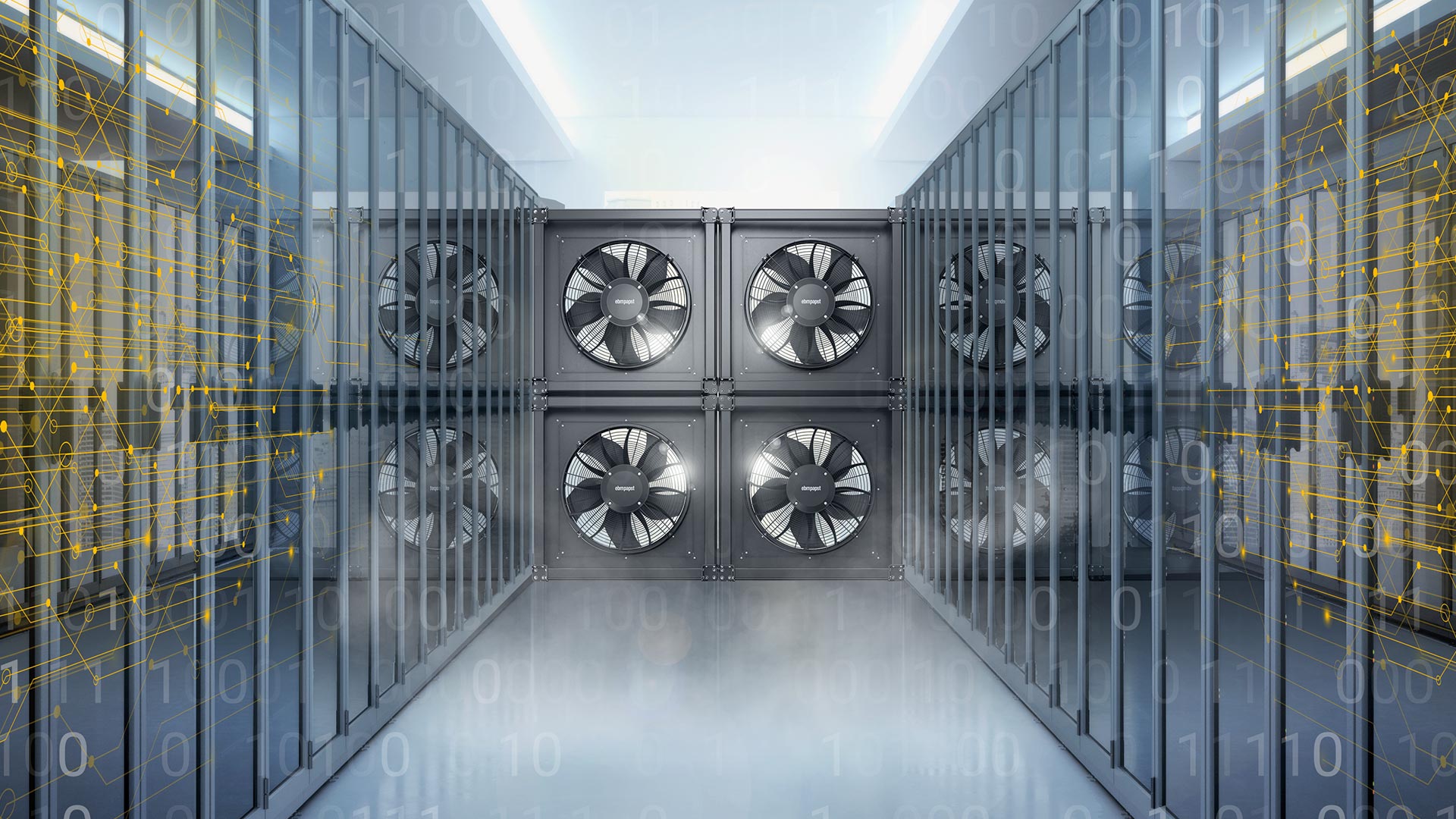 Data centers Efficient cooling for data centers