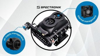 Hydrogen fuel cell air supply thermal management