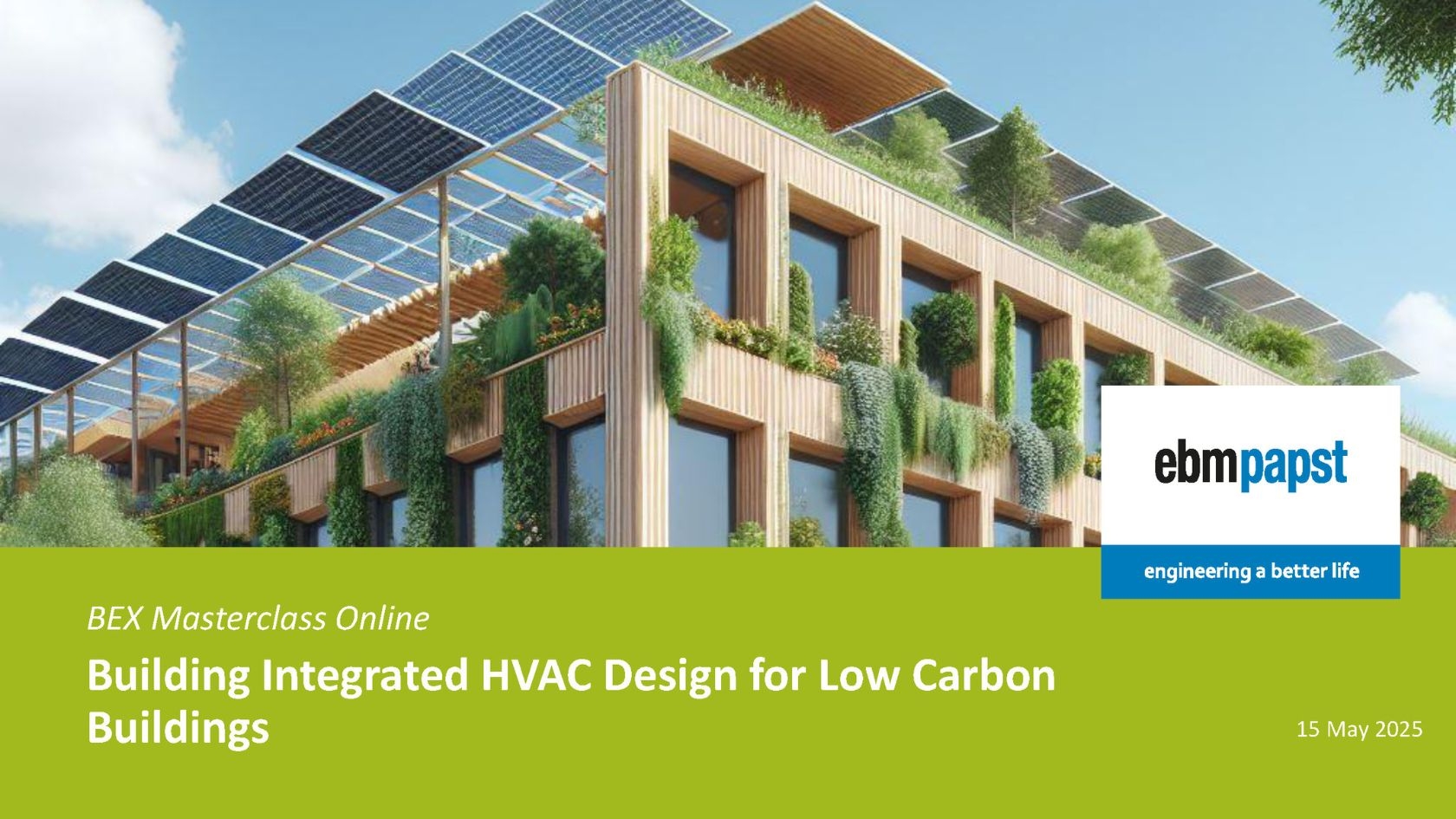Building Integrated HVAC Design for Low Carbon Buildings