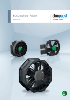 Brochures and catalogs by ebm-papst