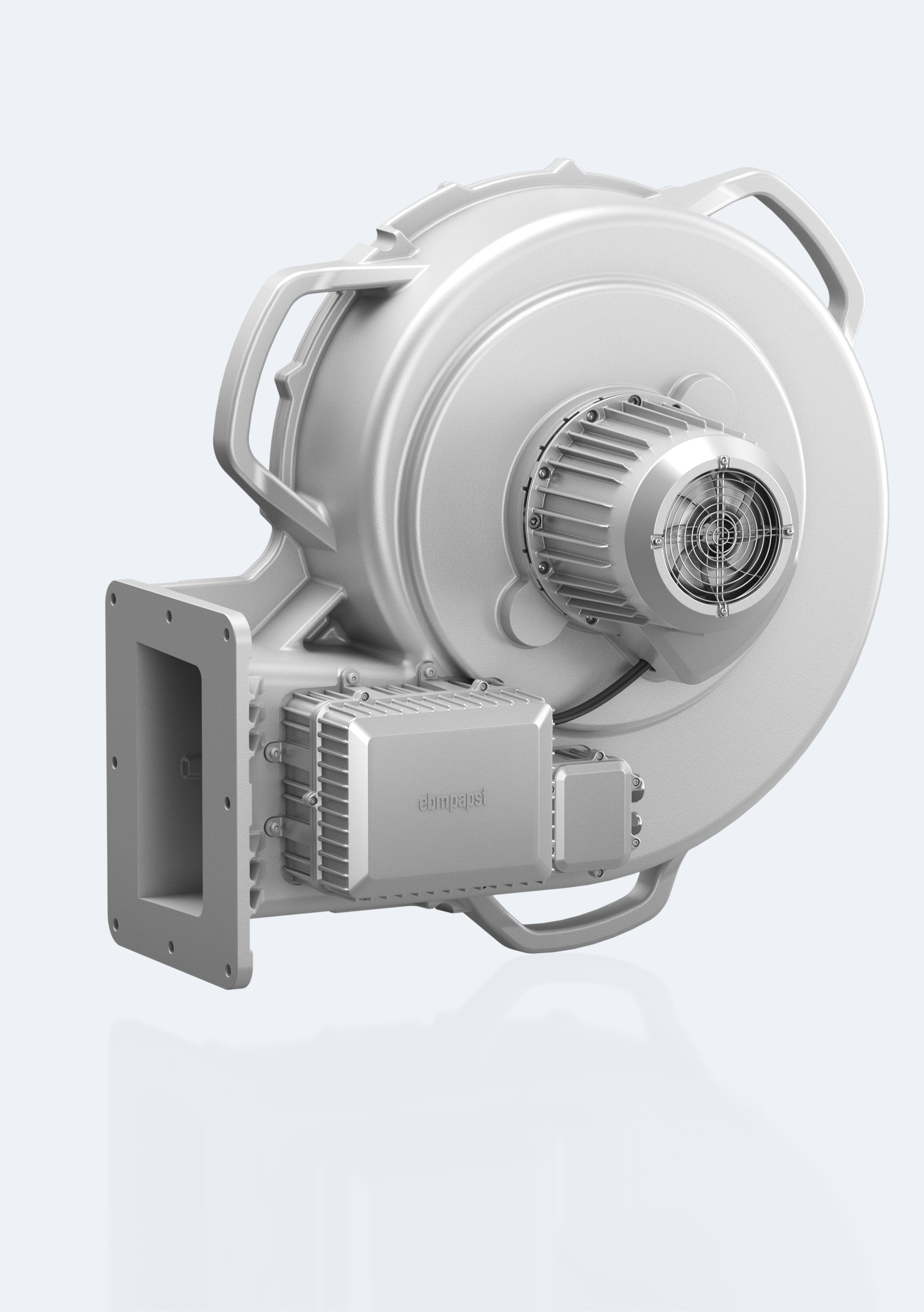 The world's most powerful gas blower