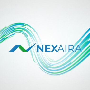 NEXAIRA Header mit Logo