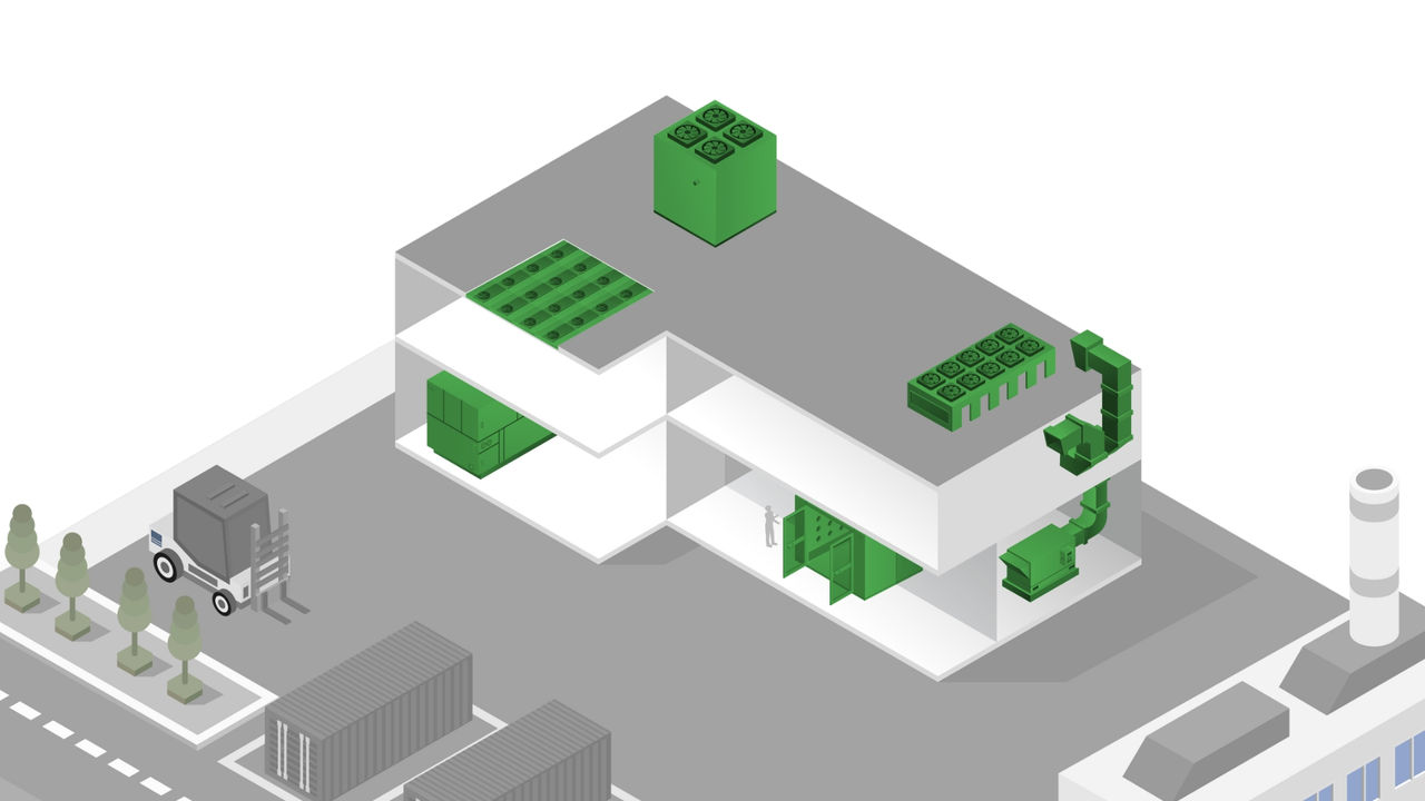 cleanroom factory hvac ebmpapst