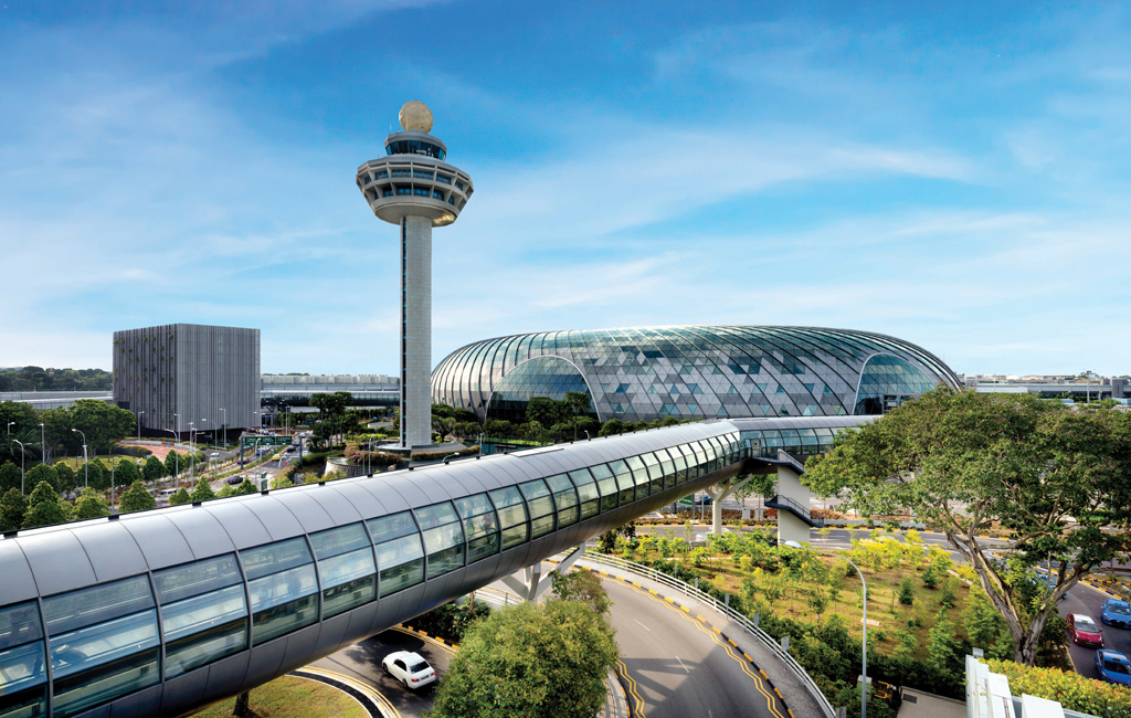FanGrid in Changi Airport