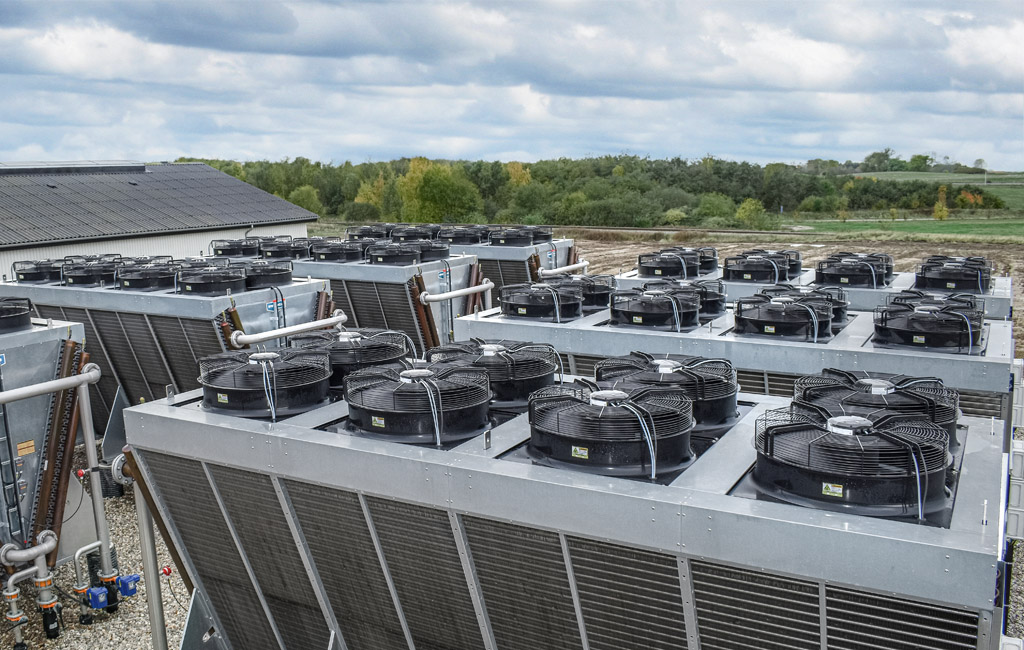 heat pumps with axiblade