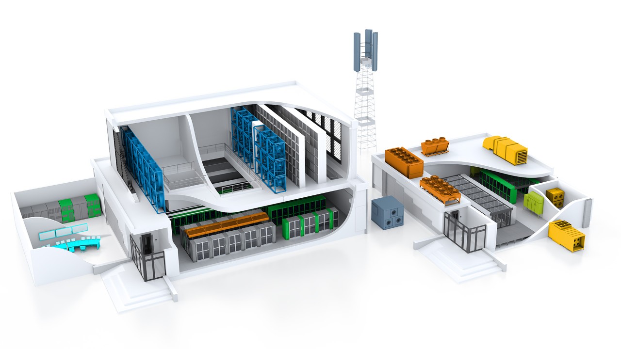Cooling solutions in the data center Cooling individual rows of servers through to modular designs with high air performance and cooling towers.